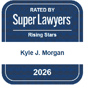 RATED BY Super Lawyers | Rising Stars | Kyle J. Morgan | 2026